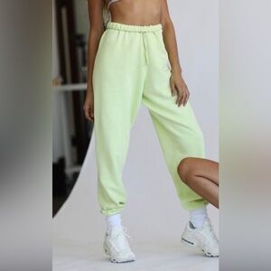 Joah Brown Light Green Joggers